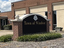 Windsor, Virginia sign